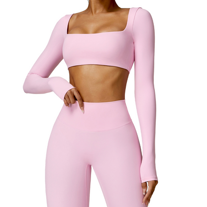 Langärmelige Sportkleidung