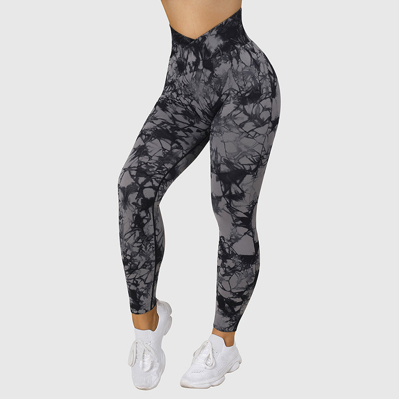 PulseDye™ Seamless Push-Up Yoga Leggings