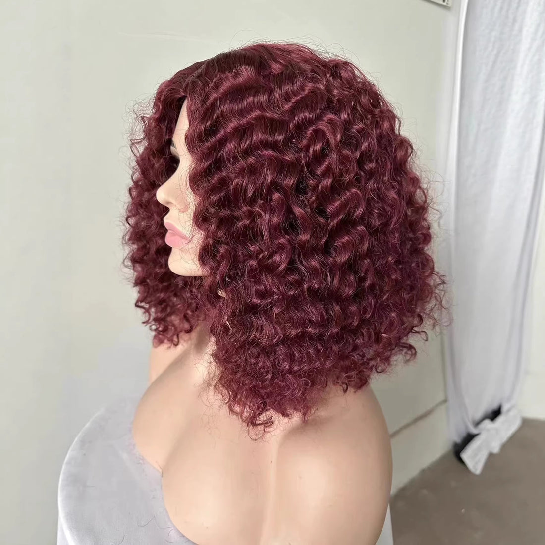 Lace Front Curly Synthetic Wig