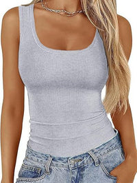 The Ribbed Tank Top — women’s Apparel, ENIGMAE