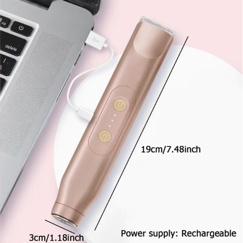 Dual Head Electric Body Shaver