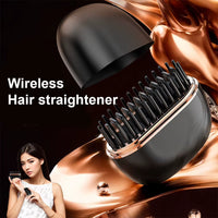 Mini Cordless Portable Hair Straightening Comb