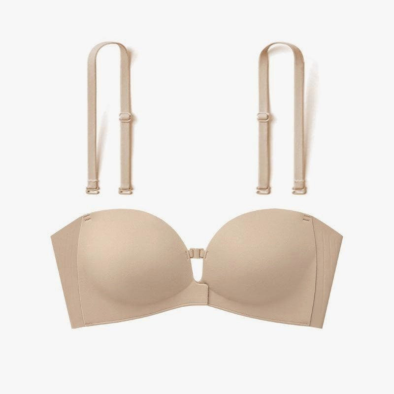 The Front-Clasp Strapless Push-Up Bra — women’s Sculptwear, ENIGMAE