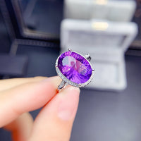 The Six-Claw Solitaire Crystal Ring — women’s Accessories, ENIGMAE