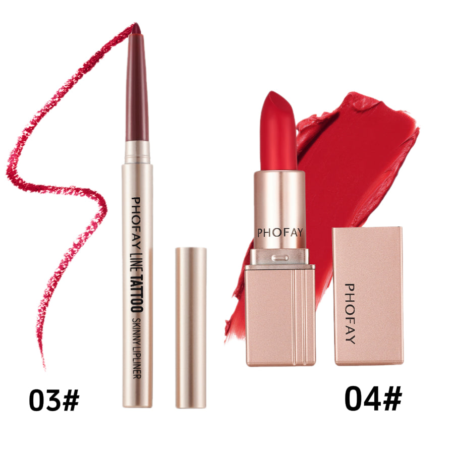 PHOFAY Matte Lipstick — Set5