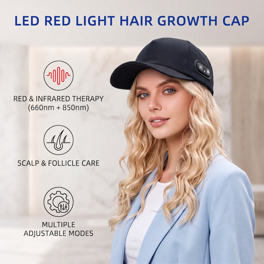Follicap™ LED Red Light Hair Therapy Cap
