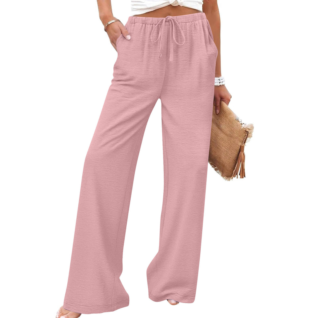 DayWide™ Drawstring Wide-Leg Pants