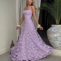 The Lace Backless Evening Dress — women’s Dress, ENIGMAE