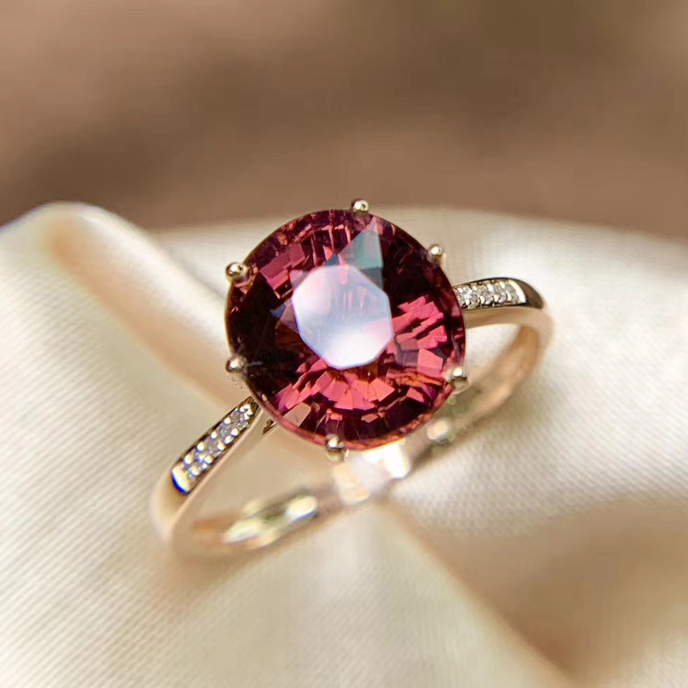 The Six-Claw Solitaire Crystal Ring — women’s Accessories, ENIGMAE