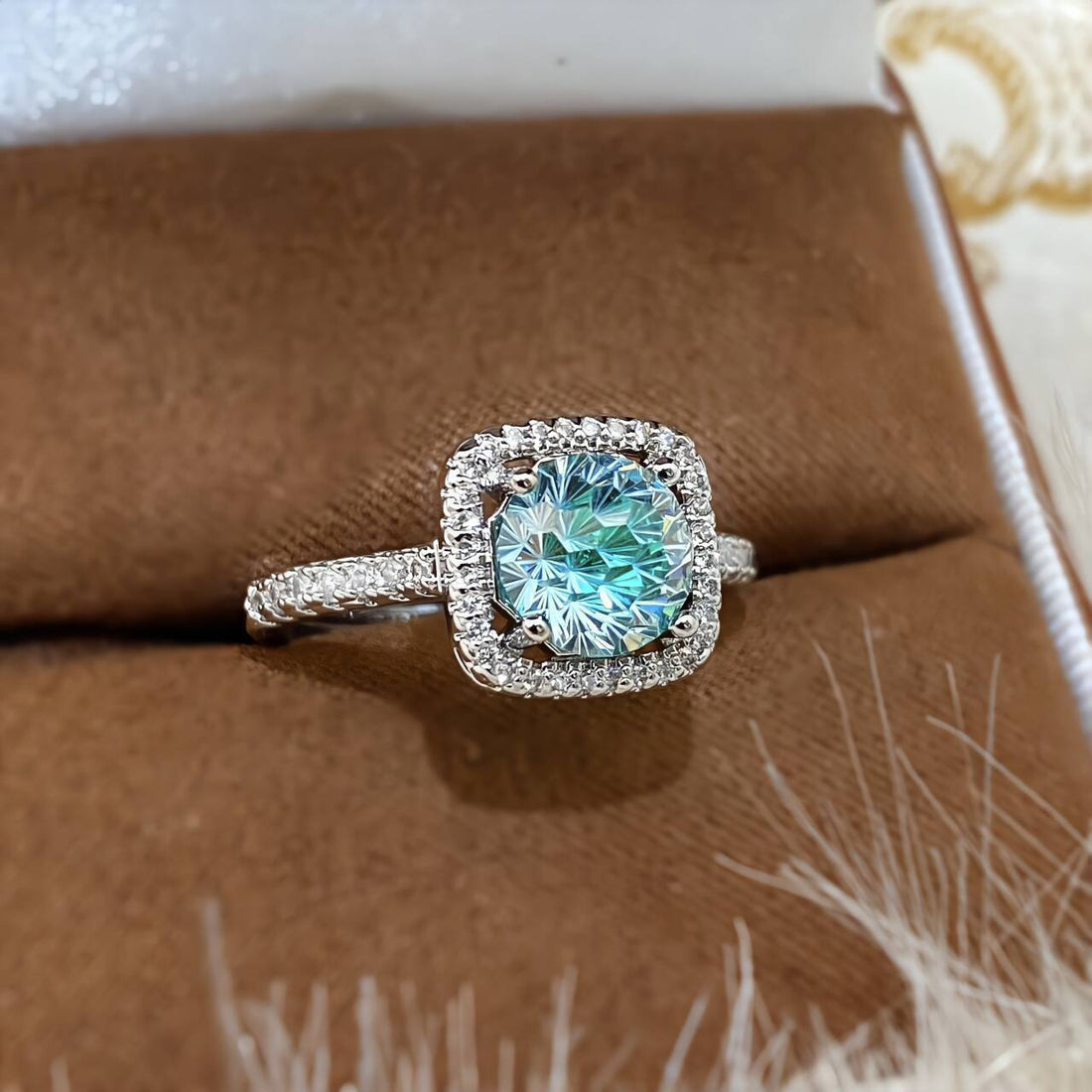The Six-Claw Solitaire Crystal Ring — women’s Accessories, ENIGMAE