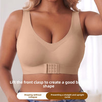Fixed Cup Sports Bra with Antibacterial Fabric