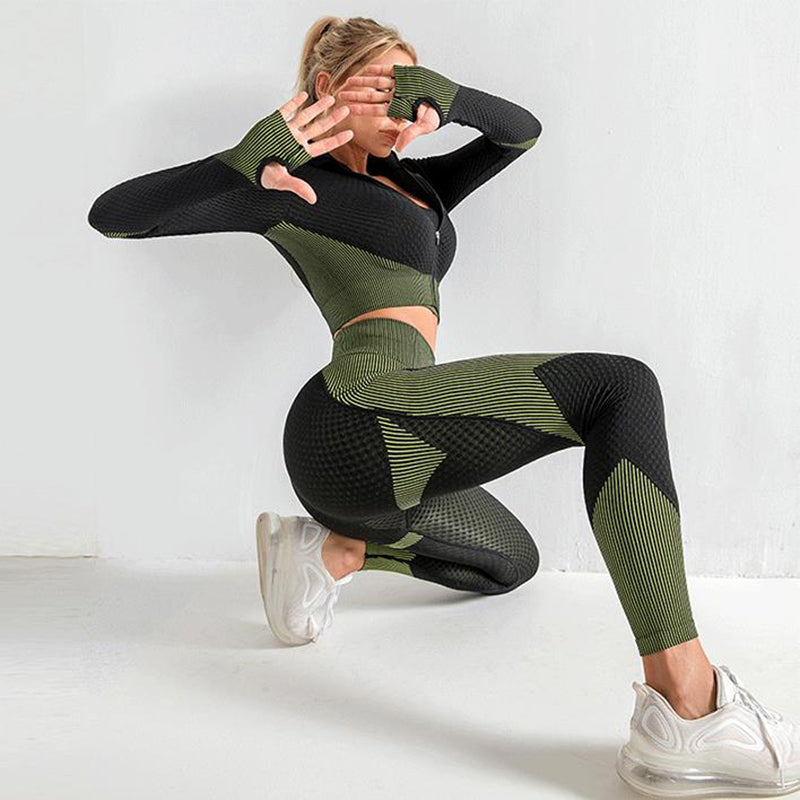 StudioThree™ Seamless 3-Piece Gym Set