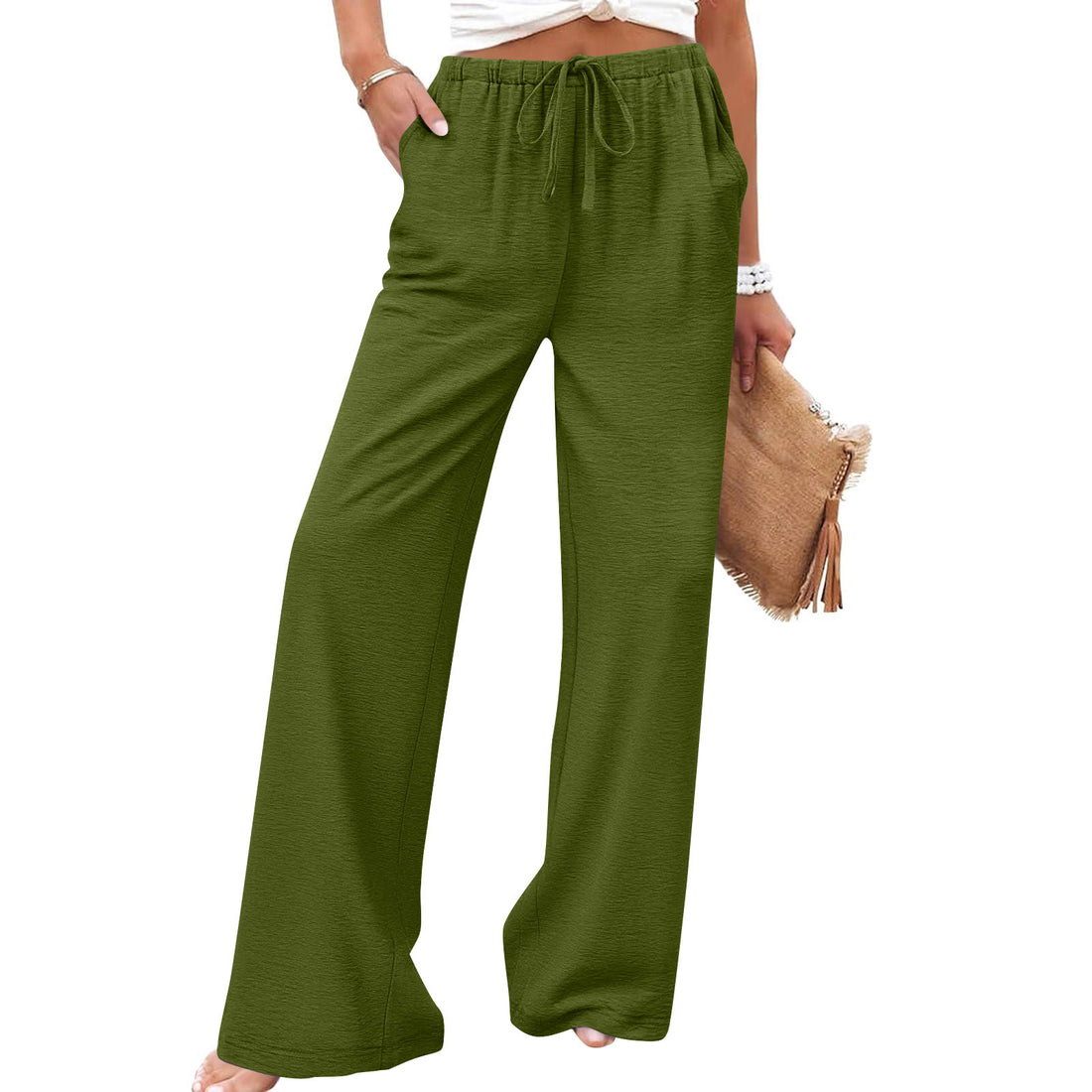 DayWide™ Drawstring Wide-Leg Pants