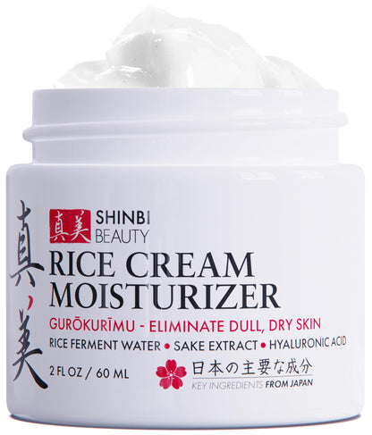 Rice Cream Moisturiser – Japanese Skincare