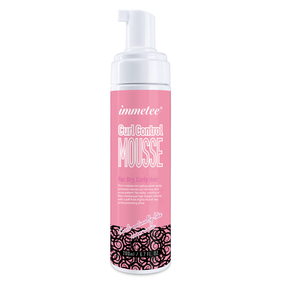 Curl Defining Moisturizing Hair Mousse 200ml