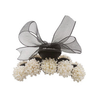 PearlBow™ Pearl Bow Hair Claw Clip