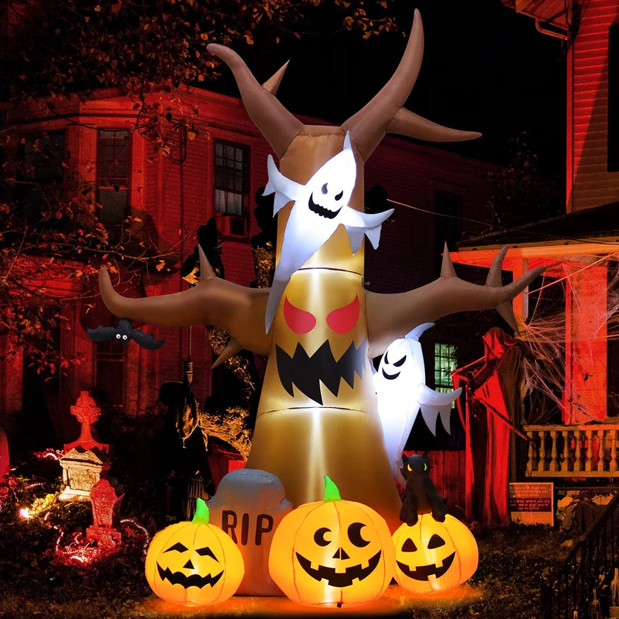12ft Inflatable Halloween Tree