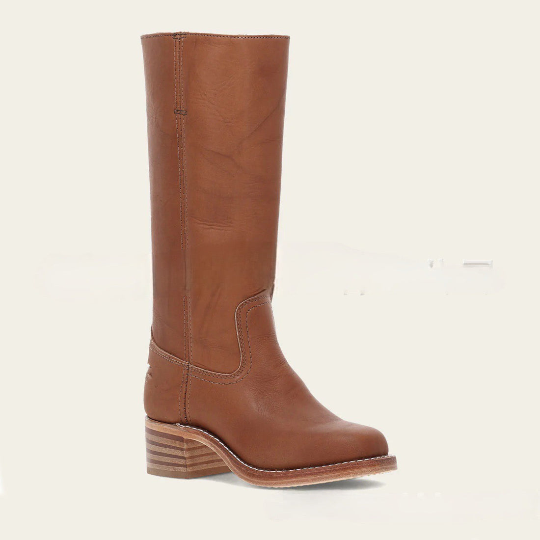 Womens Retro Cowboy Boots with Block Heel