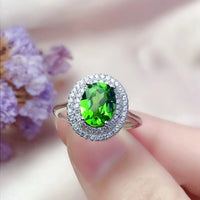 The Six-Claw Solitaire Crystal Ring — women’s Accessories, ENIGMAE