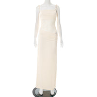 The Solid Color Spaghetti Strap Dress