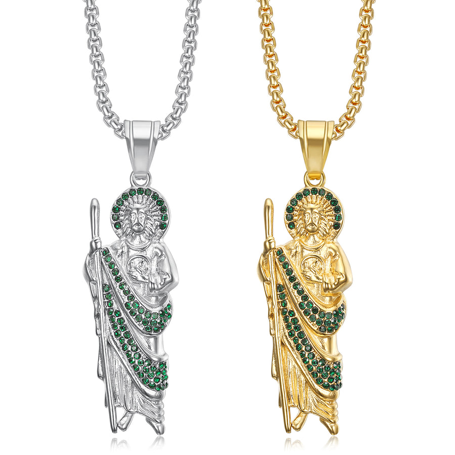 The Saint Jude Gold Pendant Necklace