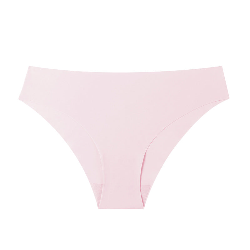 Seamless Breathable Womens Low-Waist Panties