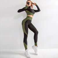 Seamless Sculpt yoga set women - image 4