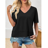 The V-Neck Sleeveless Tee — women’s Apparel, ENIGMAE