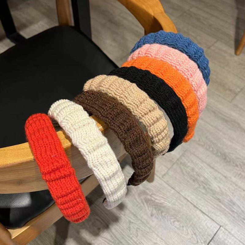 Retro Woolen Hair Headband