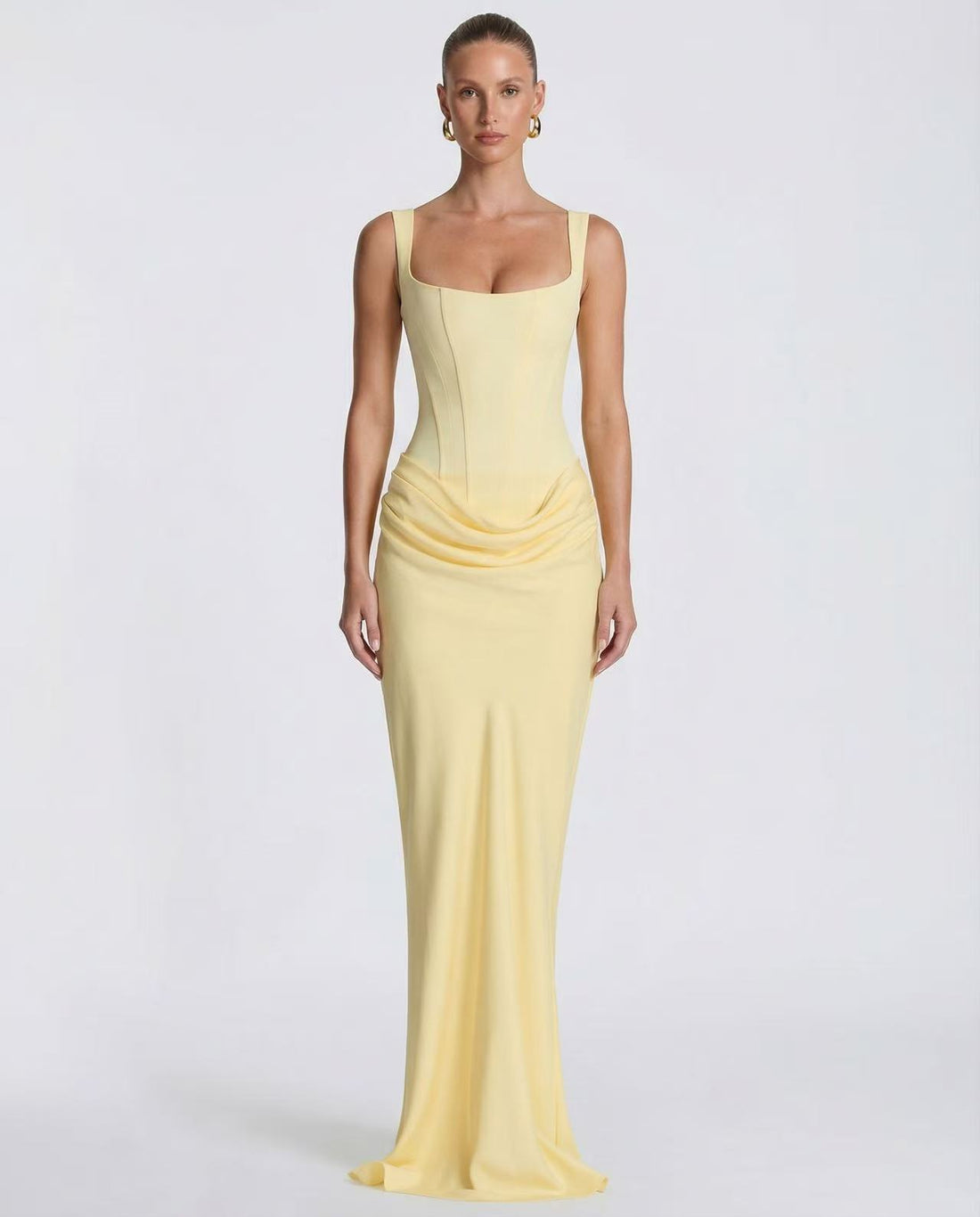 The Sleeveless Backless Bodycon Long Dress — women’s Dress, ENIGMAE