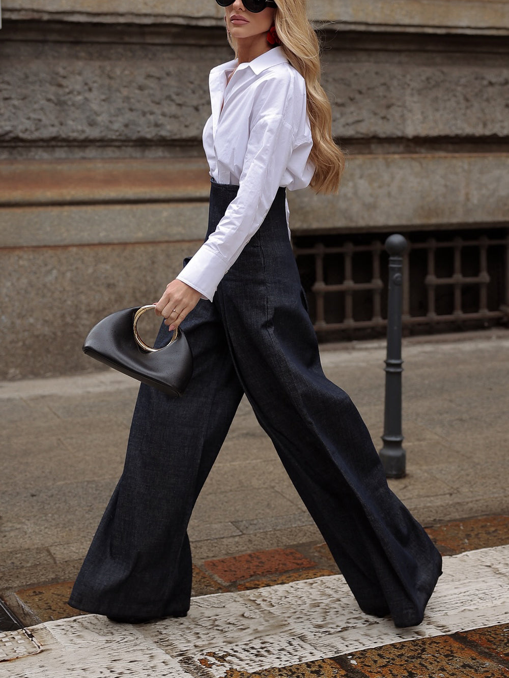 The High-Waist Wide-Leg Jeans
