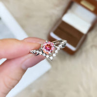 The Six-Claw Solitaire Crystal Ring — women’s Accessories, ENIGMAE