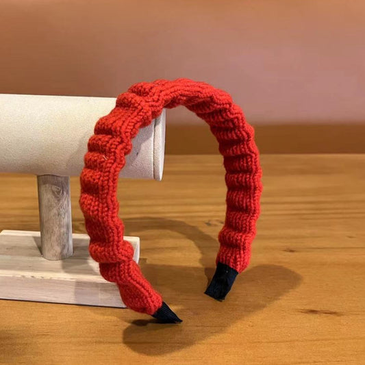 Retro Woolen Hair Headband