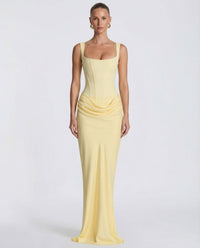 The Sleeveless Backless Bodycon Long Dress — women’s Dress, ENIGMAE