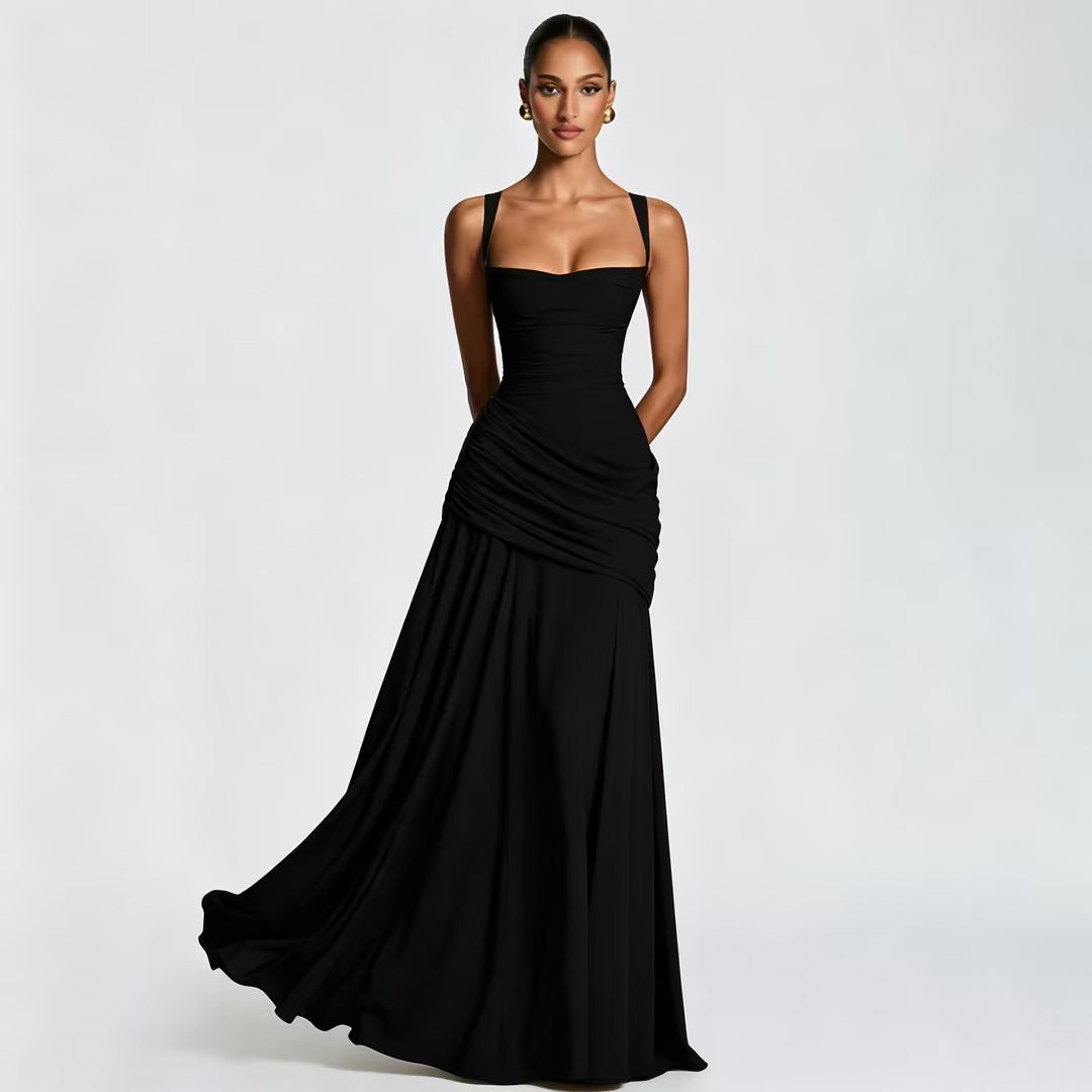 The Sleeveless Flared Dress — women’s Dress, ENIGMAE