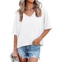 The V-Neck Sleeveless Tee — women’s Apparel, ENIGMAE