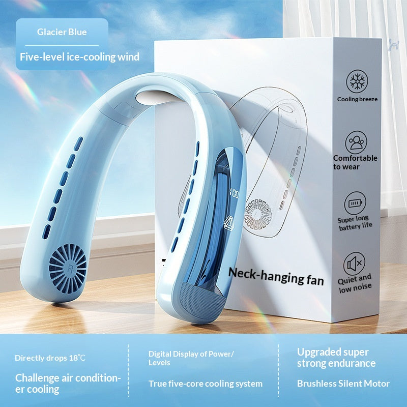 CoolNeck™ Wearable Digital Neck Fan