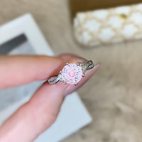 The Six-Claw Solitaire Crystal Ring — women’s Accessories, ENIGMAE
