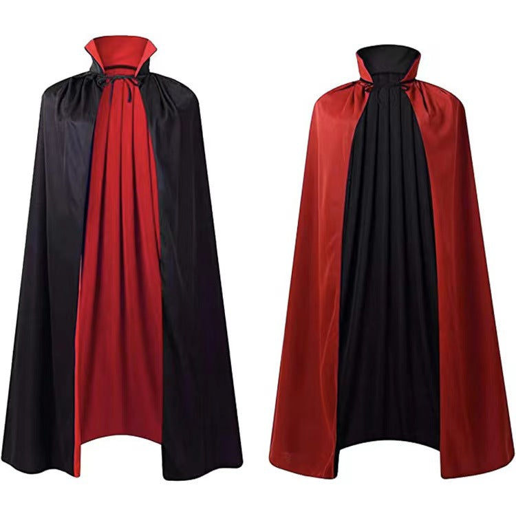 Hooded Halloween Wizard Cloak