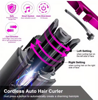 CurlEase™ Cordless USB Auto Hair Curler