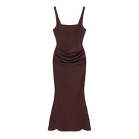 The Sleeveless Backless Bodycon Long Dress — women’s Dress, ENIGMAE