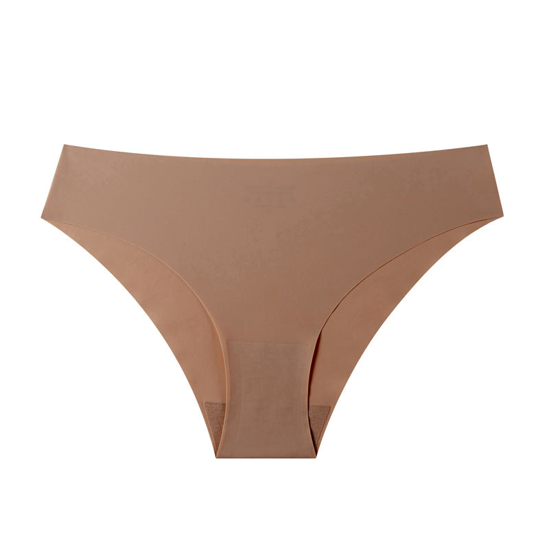 Seamless Breathable Womens Low-Waist Panties
