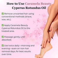 Cyperus Rotundus Smooth Skin Hair Inhibiting Essence Oil 60ml