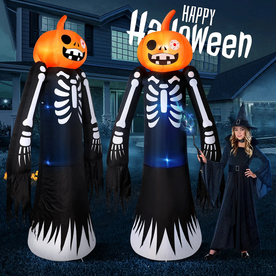 9ft Inflatable Pumpkin Ghost