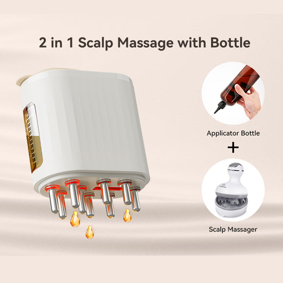 ScalpEase™ Electric Scalp Massager & Oil Applicator