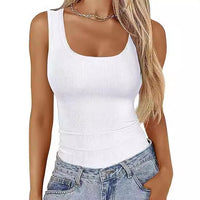 The Ribbed Tank Top — women’s Apparel, ENIGMAE