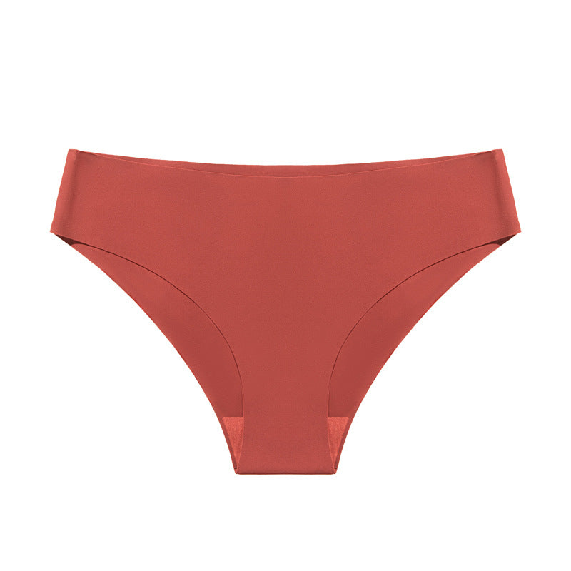 Seamless Breathable Womens Low-Waist Panties