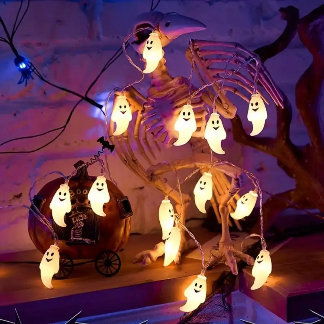 Ghost Halloween String Lights