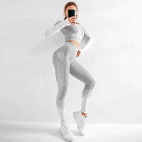 ZenFlow seamless activewear set - image 5