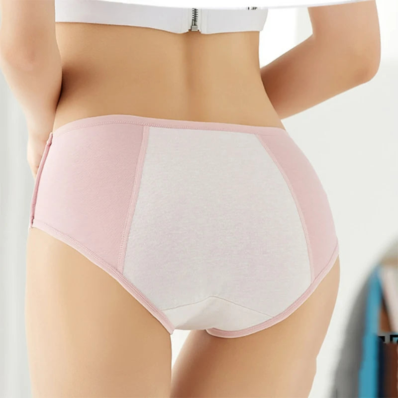 Leak Proof Menstrual Panties Physiological Pants Women Underwear Period Cotton Waterproof Briefs Plus Size XXXL Female Lingerie